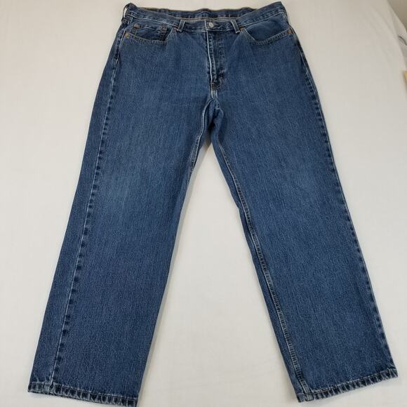 Levis 550 Jeans Mens 38x30 Relaxed Fit Tapered Leg Denim Classic Straight Pants - Picture 12 of 12